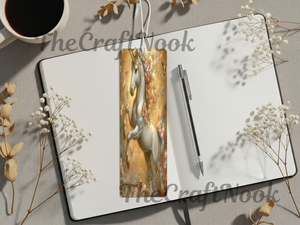 Aluminum Metal Bookmarks, Unicorn Images TheCraftNook