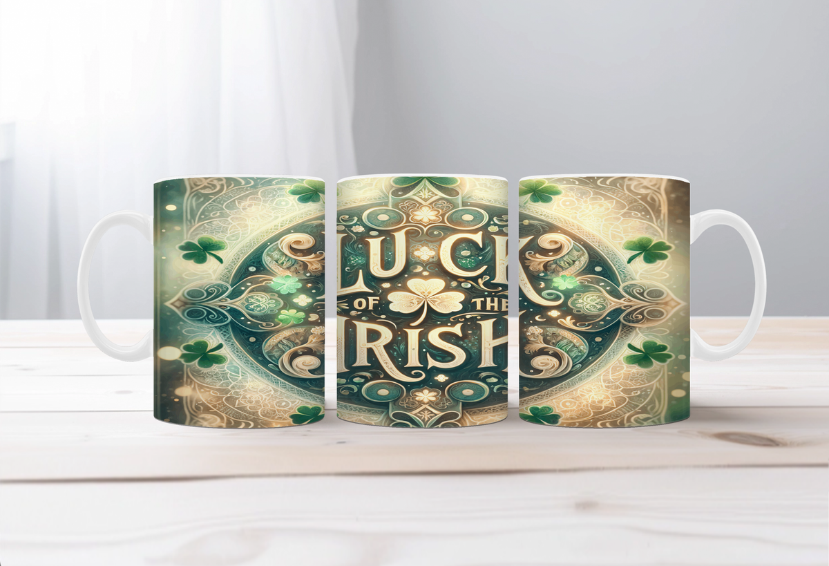 Shamrocks & Shenanigans Coffee Mugs TheCraftNook
