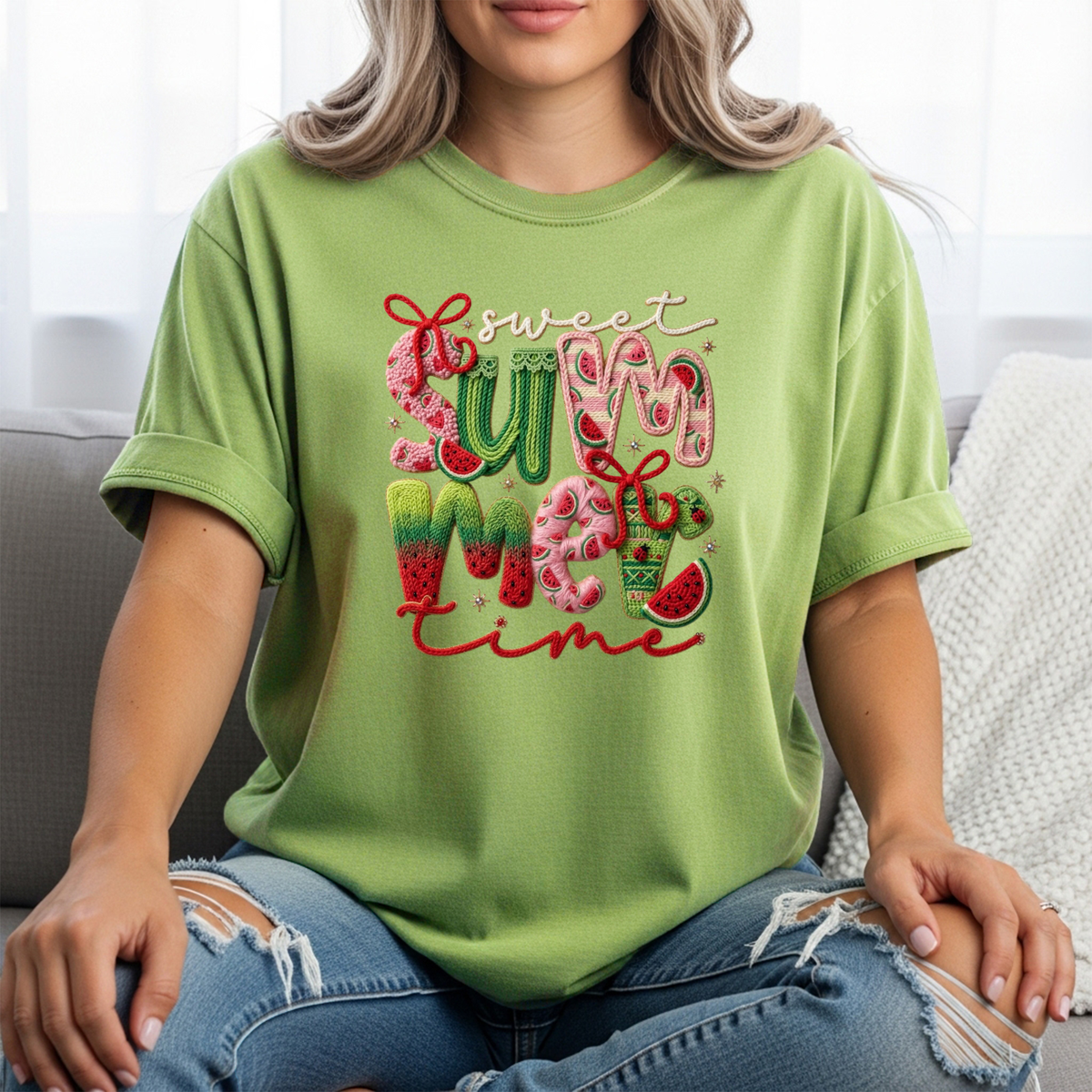 Sweet Summertime Tee – Soft Unisex Tee TheCraftNook