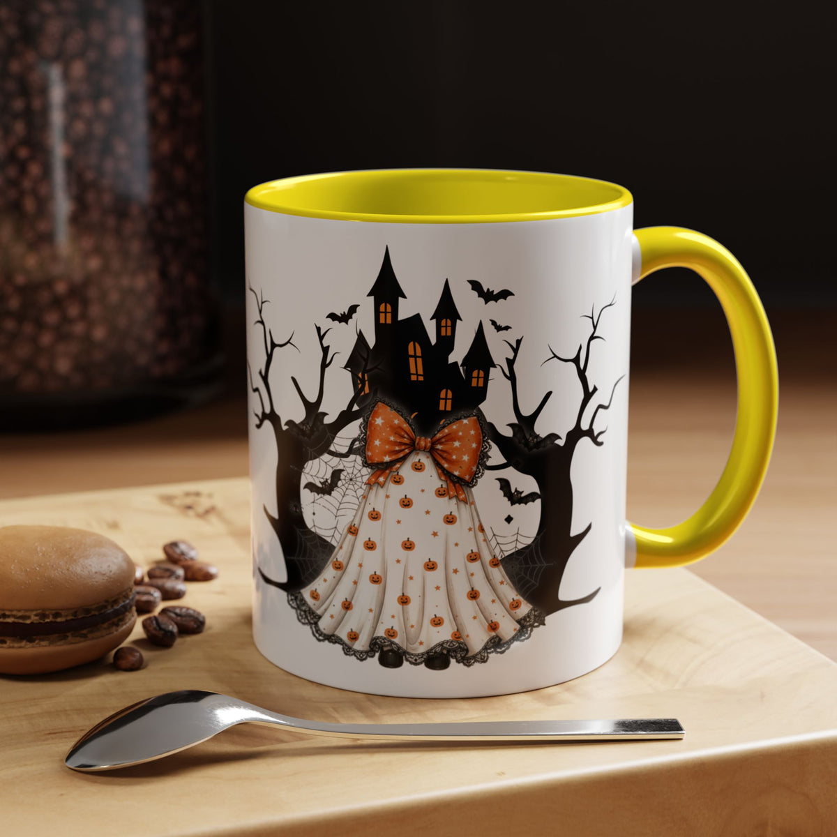Too Cute to Boo Coffee Mug Printify