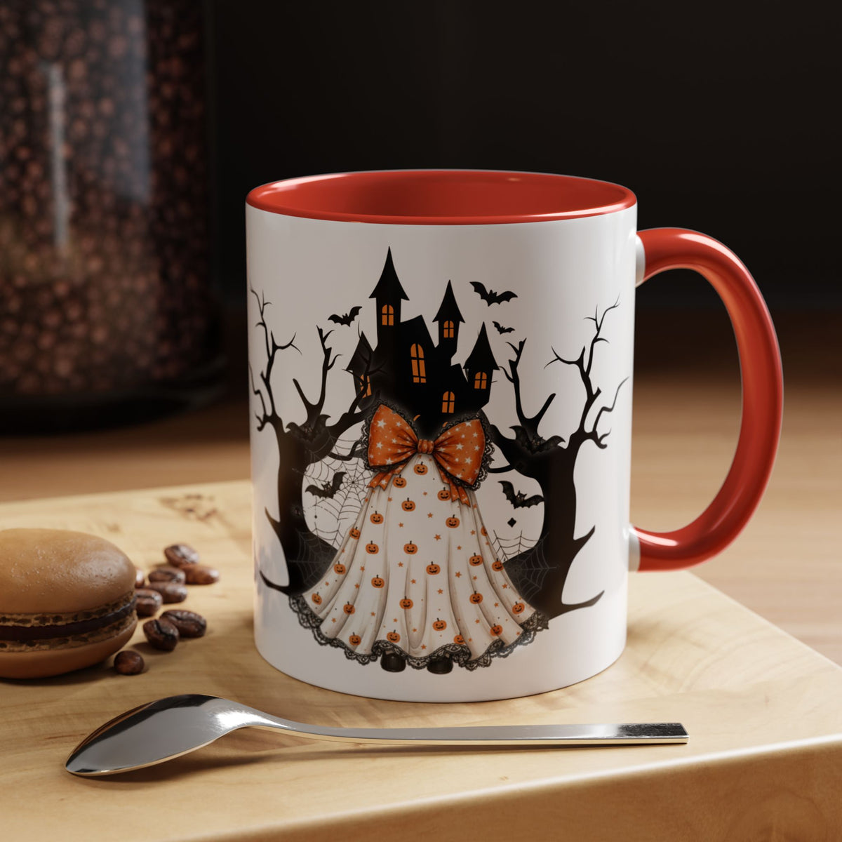 Too Cute to Boo Coffee Mug Printify