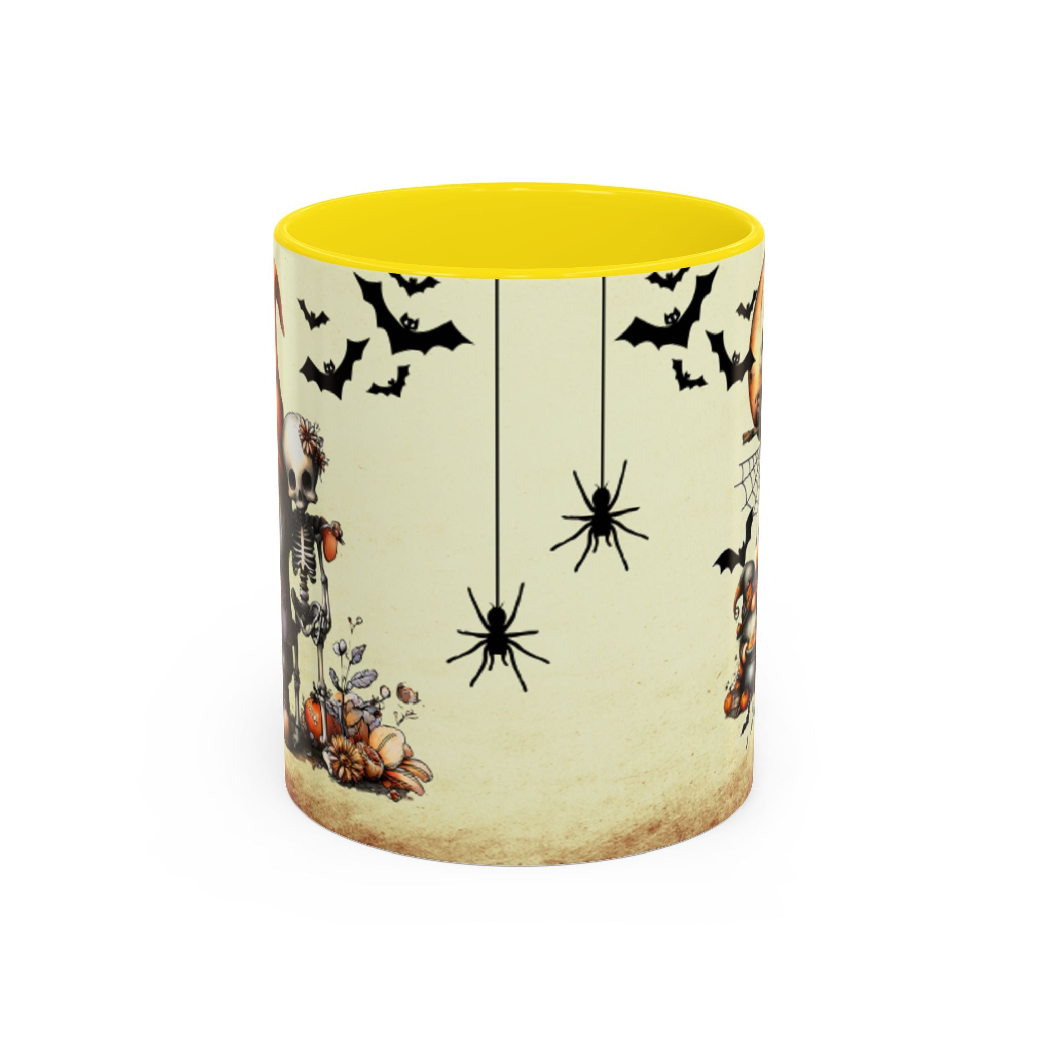Hangin' with My Gnomie Coffee Mug — Spooky Pumpkin Moon Design (11/15oz)