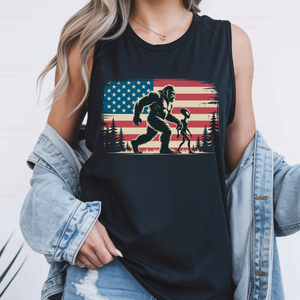 Bigfoot and Alien tank TheCraftNook