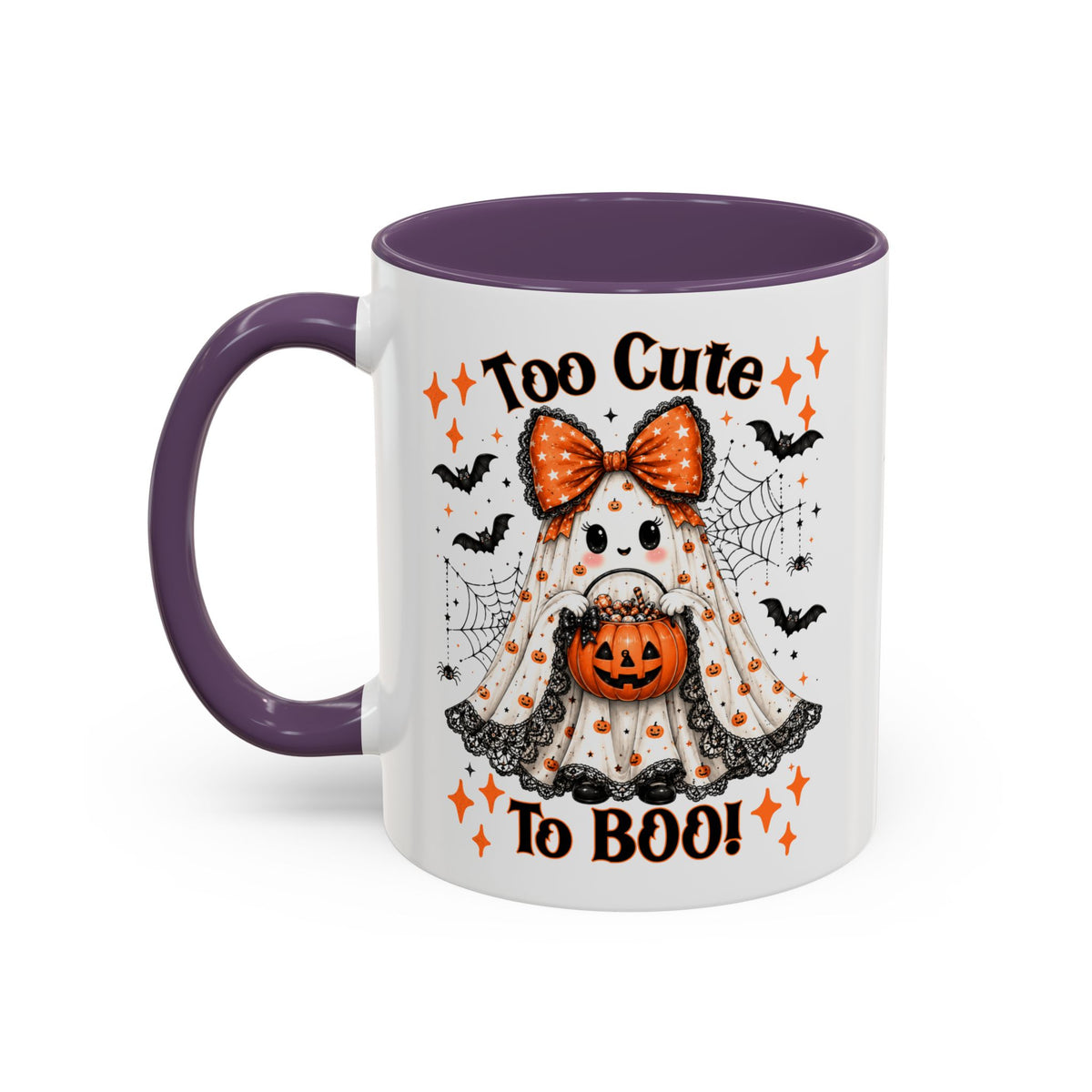 Too Cute to Boo Coffee Mug Printify