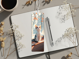 Aluminum Metal Bookmarks, Cat Images. A purr‑fect pause in your story TheCraftNook