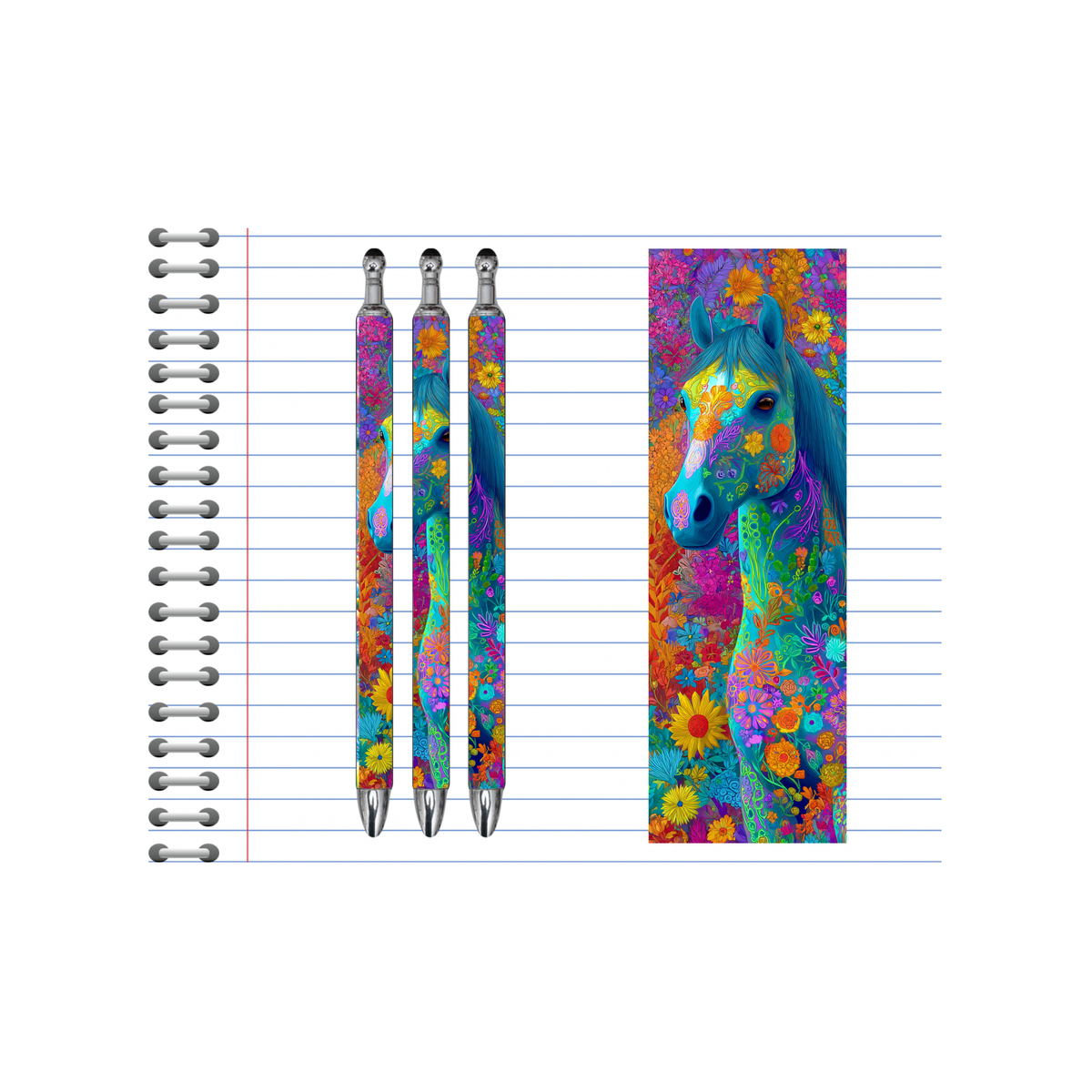 Refillable Pens, Horse Images multiple options and Images available TheCraftNook
