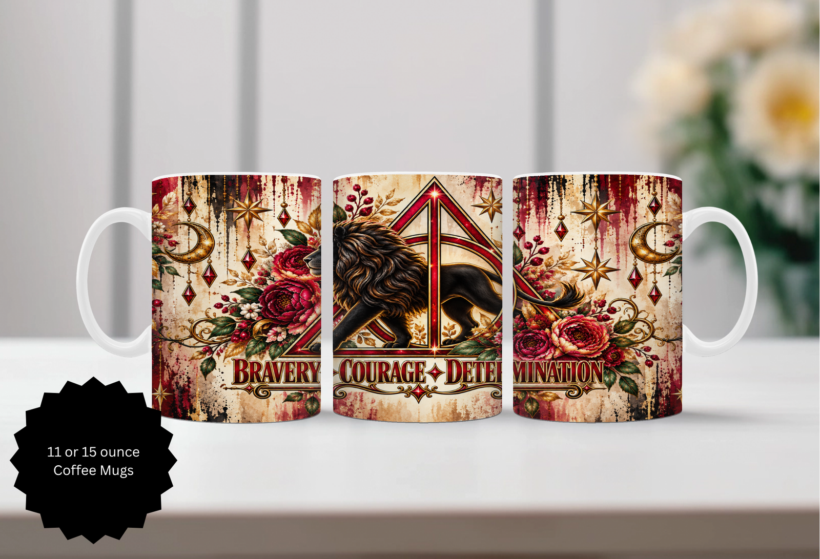 Lion House DH Coffee Mug | 11 oz & 15 oz TheCraftNook