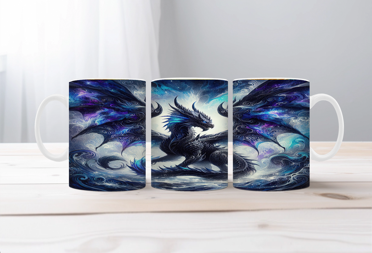 Majestic Dragon Scales Coffee Mug TheCraftNook