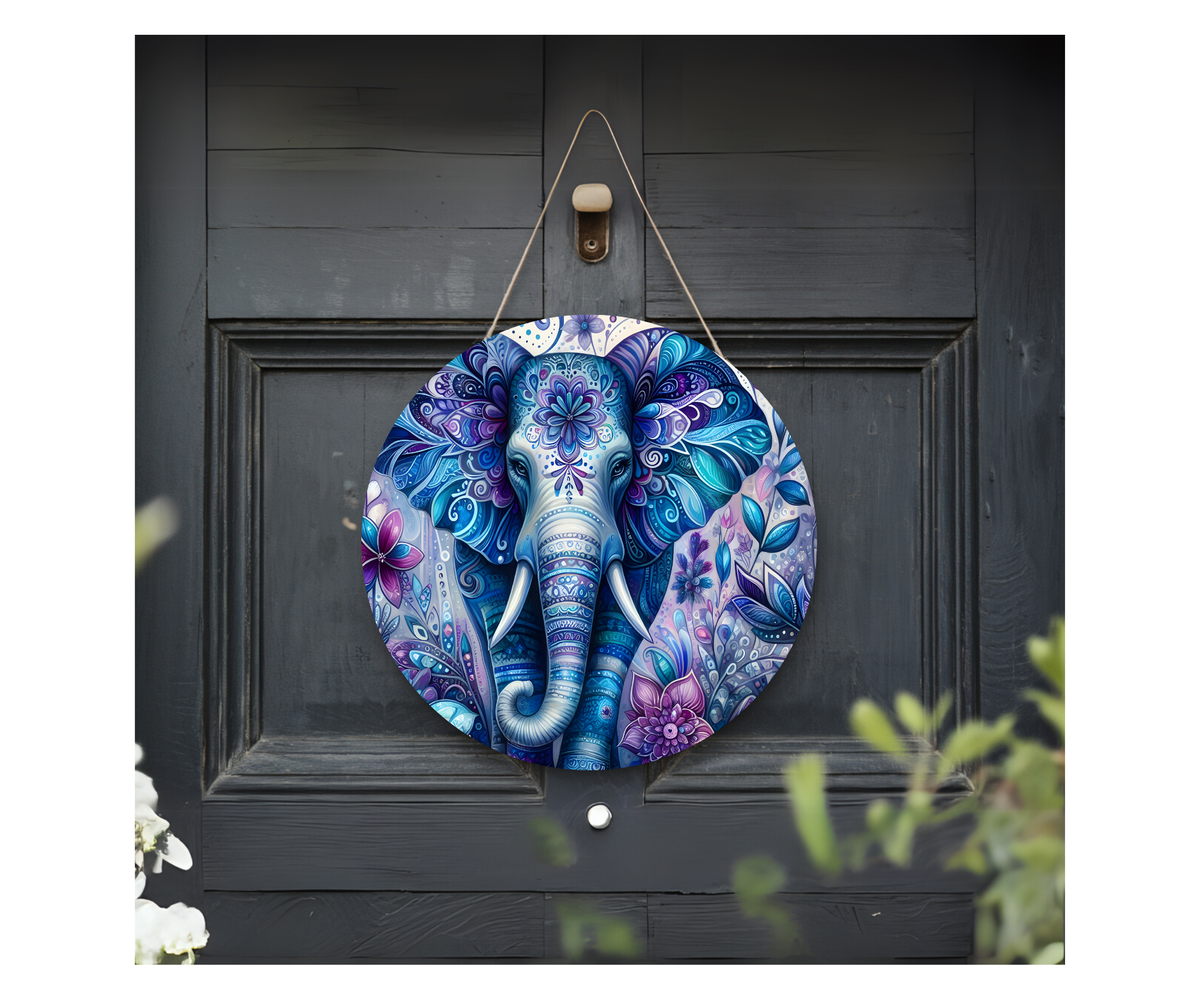 Good Vibes, Good Luck Elephant Sign TheCraftNook