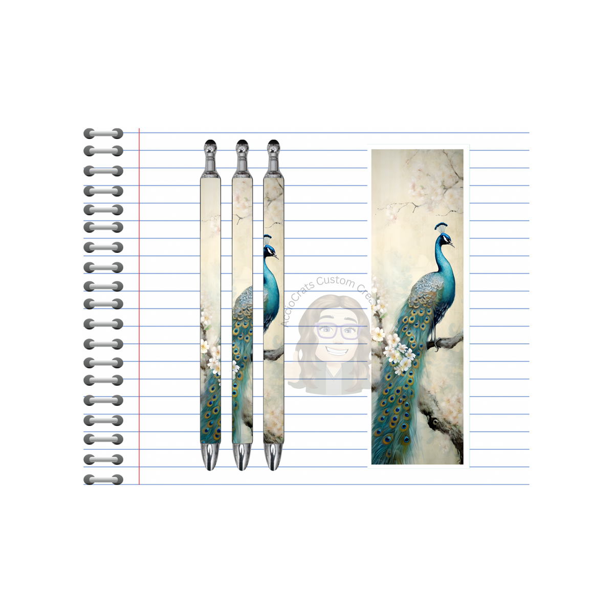 Refillable Pens, Peacock Images multiple options and Images available. A pen as fabulous as a peacock’s plume TheCraftNook