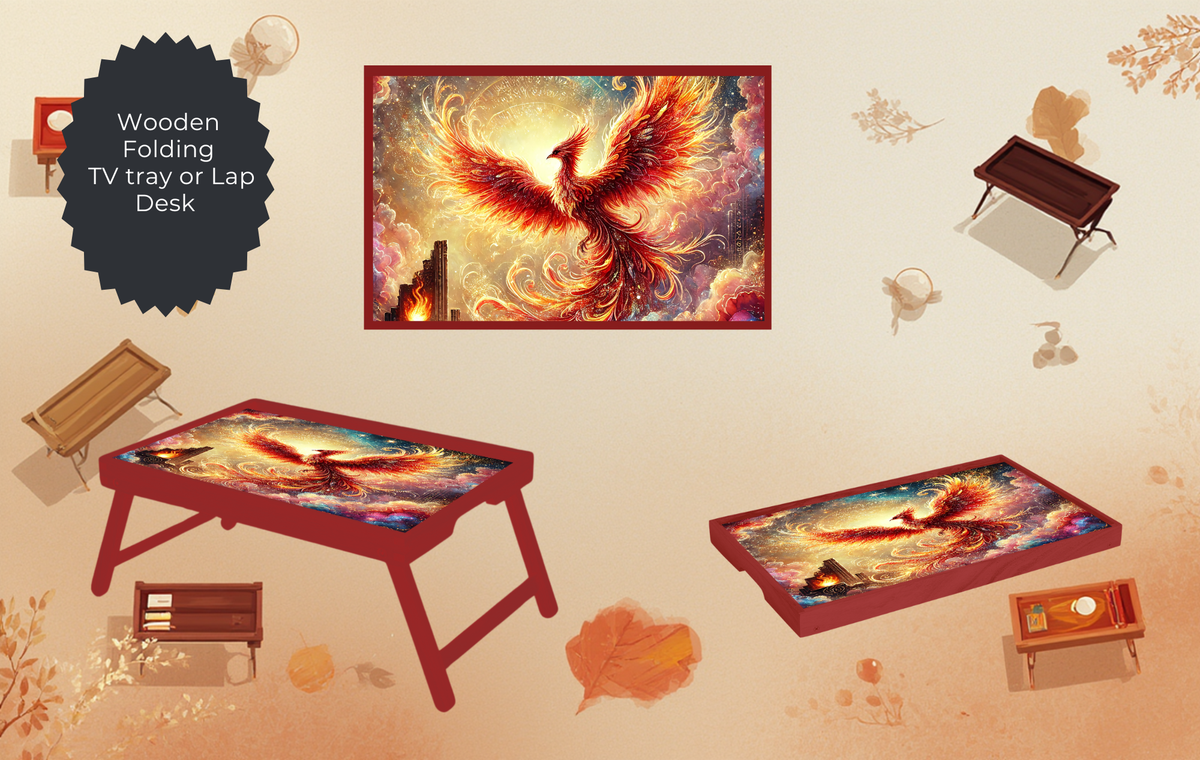 Handmade TV Tray. Phoenix Folding TV Tray Table TheCraftNook