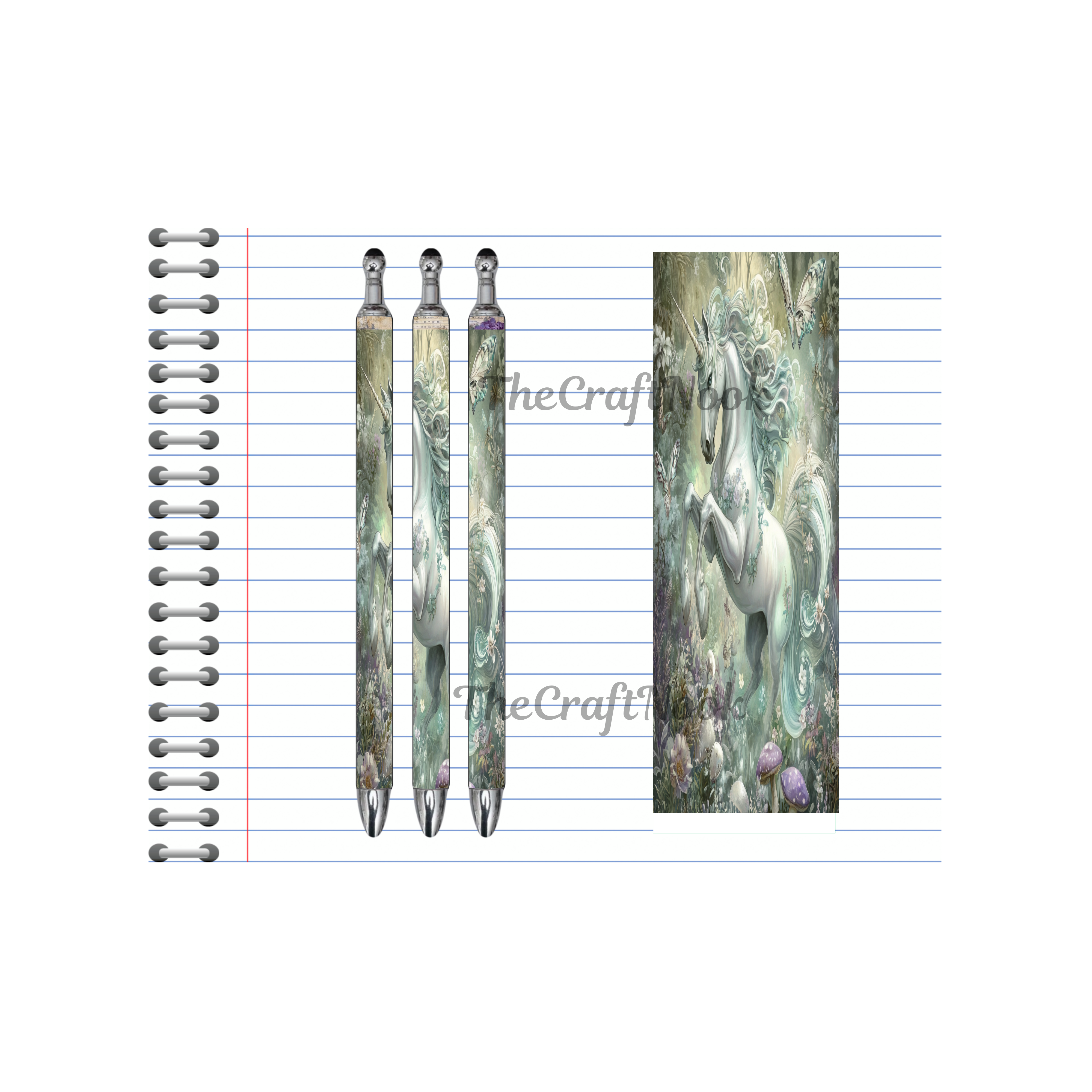 Refillable Pens, Unicorn Images multiple options and Images available.
