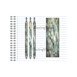 Refillable Pens, Unicorn Images multiple options and Images available. TheCraftNook