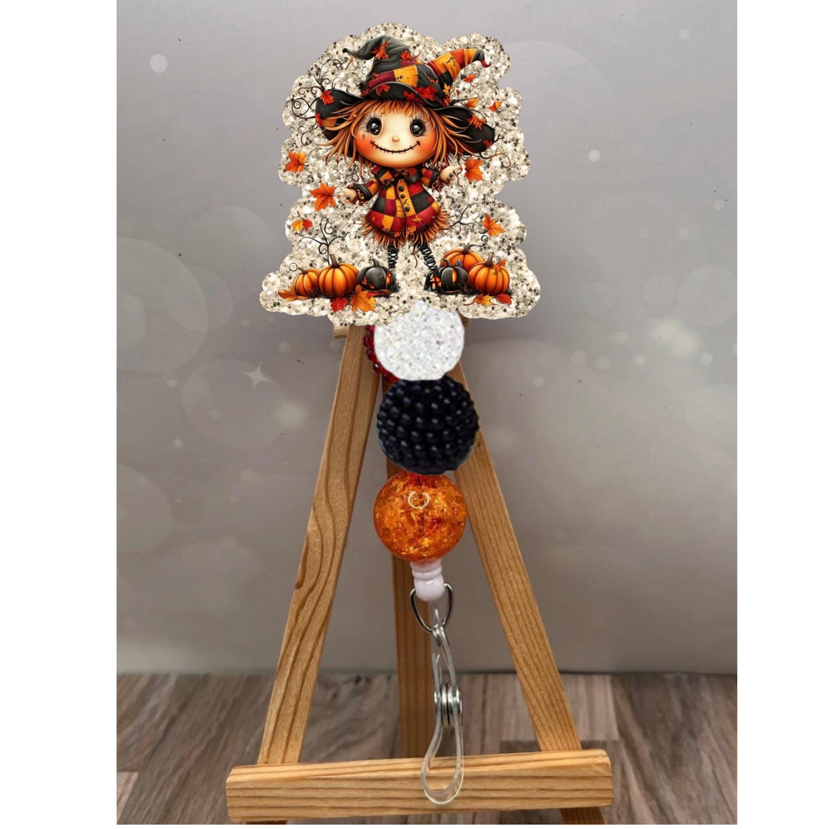Scarecrow Badge Pull TheCraftNook