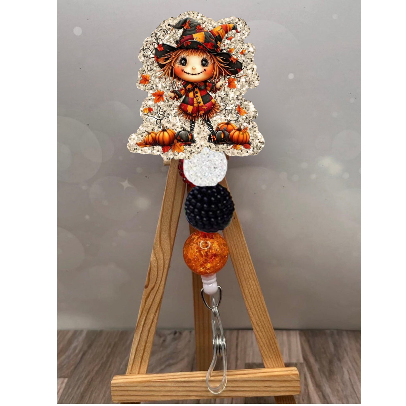 Scarecrow Badge Pull TheCraftNook