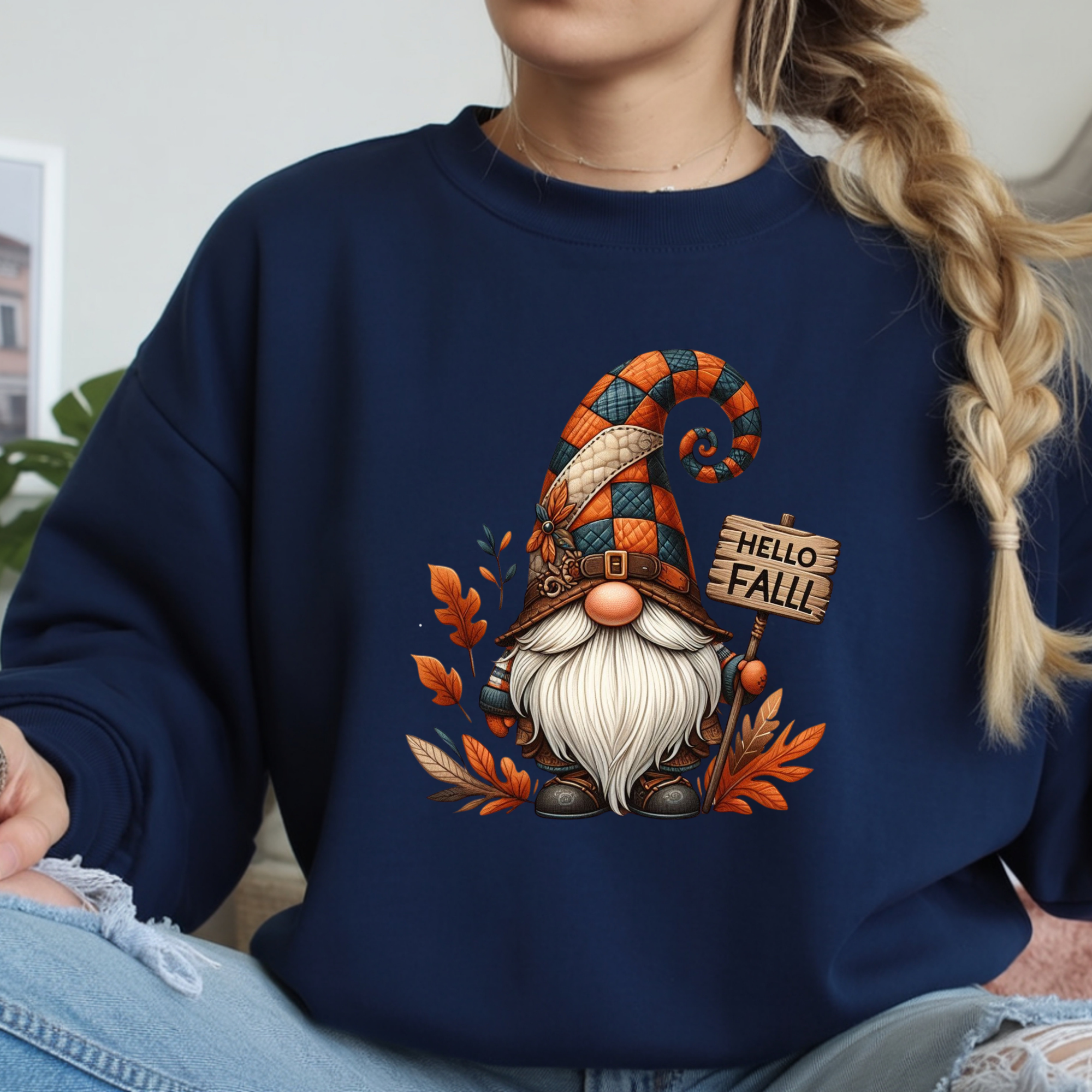 Hello Fall Gnome Sweatshirt