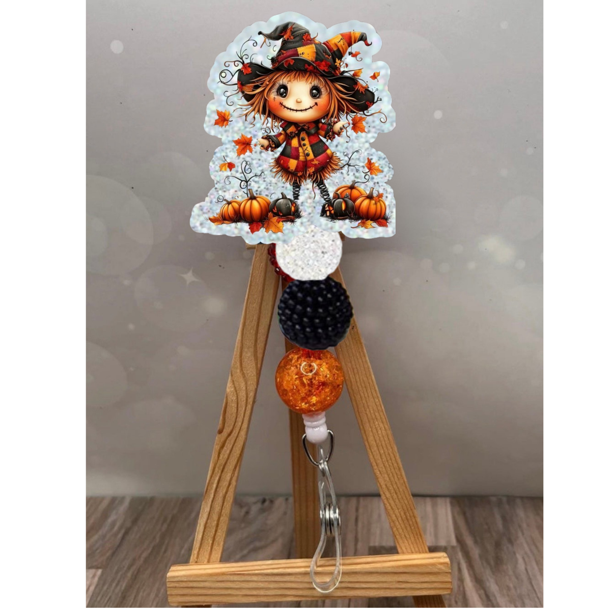 Scarecrow Badge Pull TheCraftNook