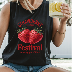 Strawberry Tank Top | TheCraftNook TheCraftNook