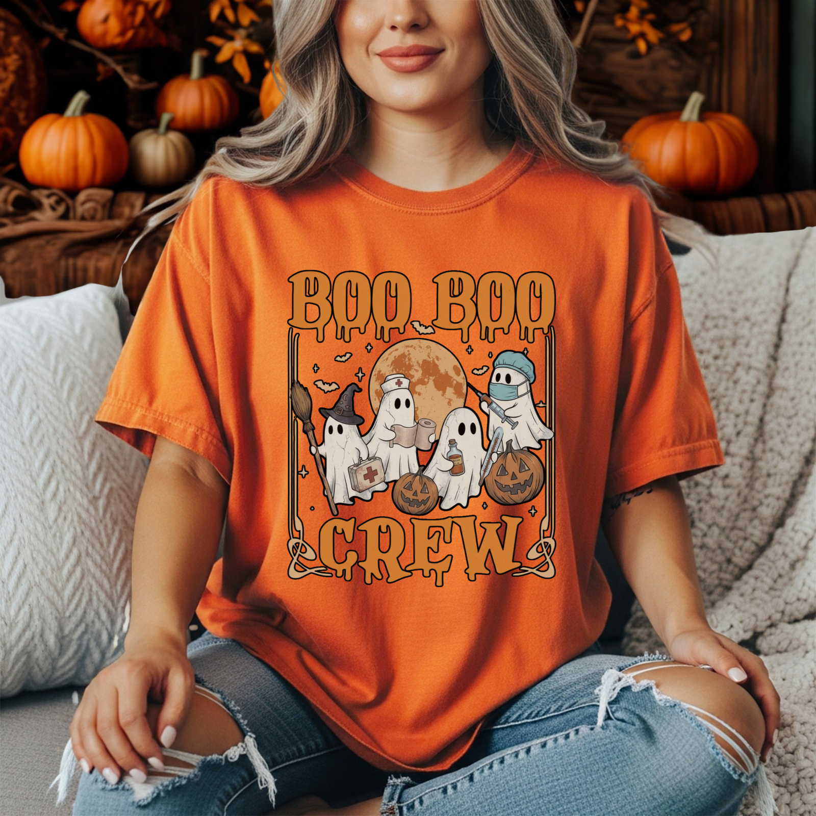Boo-Boo Crew T-Shirt TheCraftNook