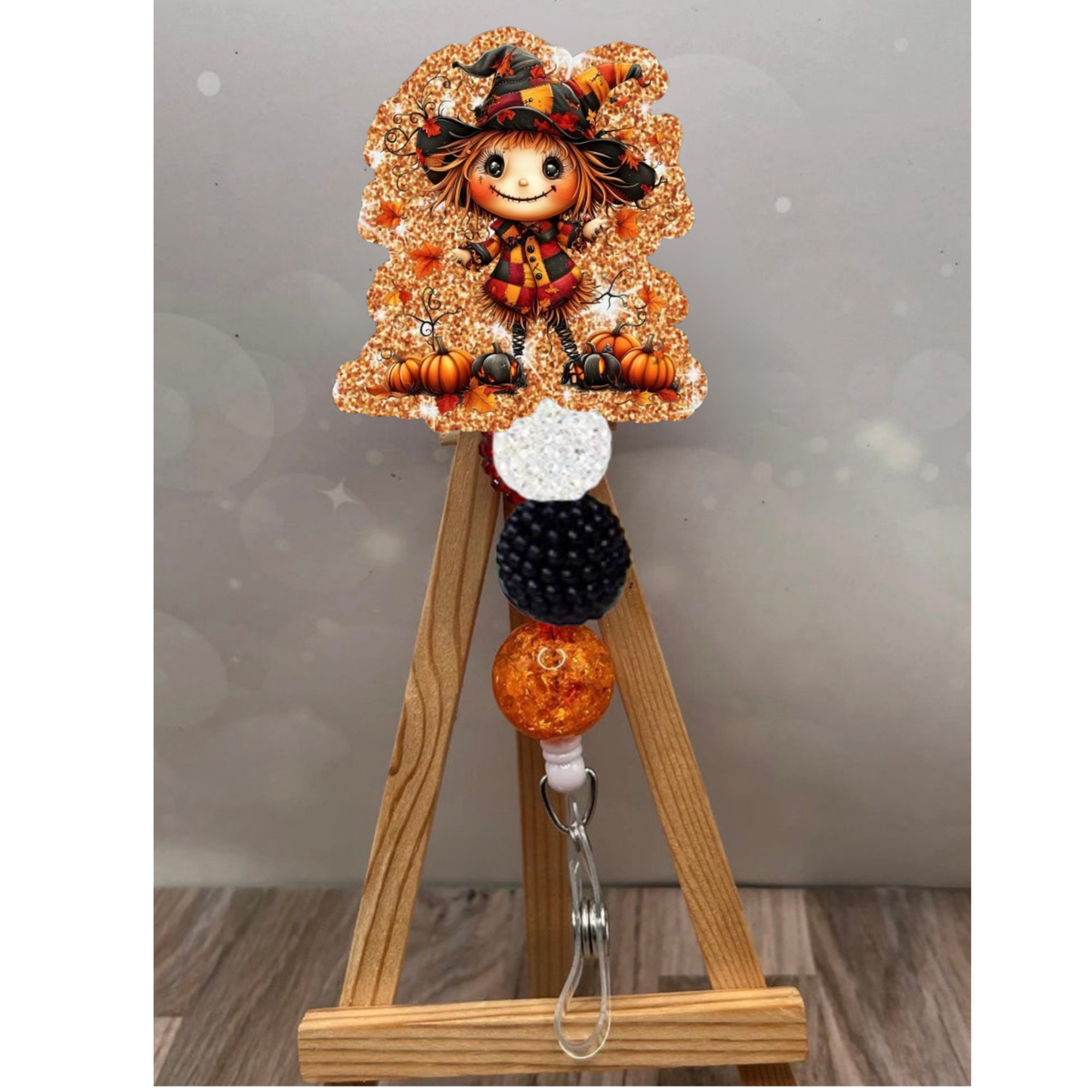 Scarecrow Badge Pull TheCraftNook