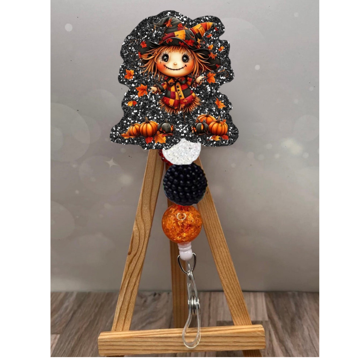 Scarecrow Badge Pull TheCraftNook