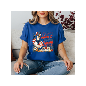 Sweet Land of Liberty Tee TheCraftNook