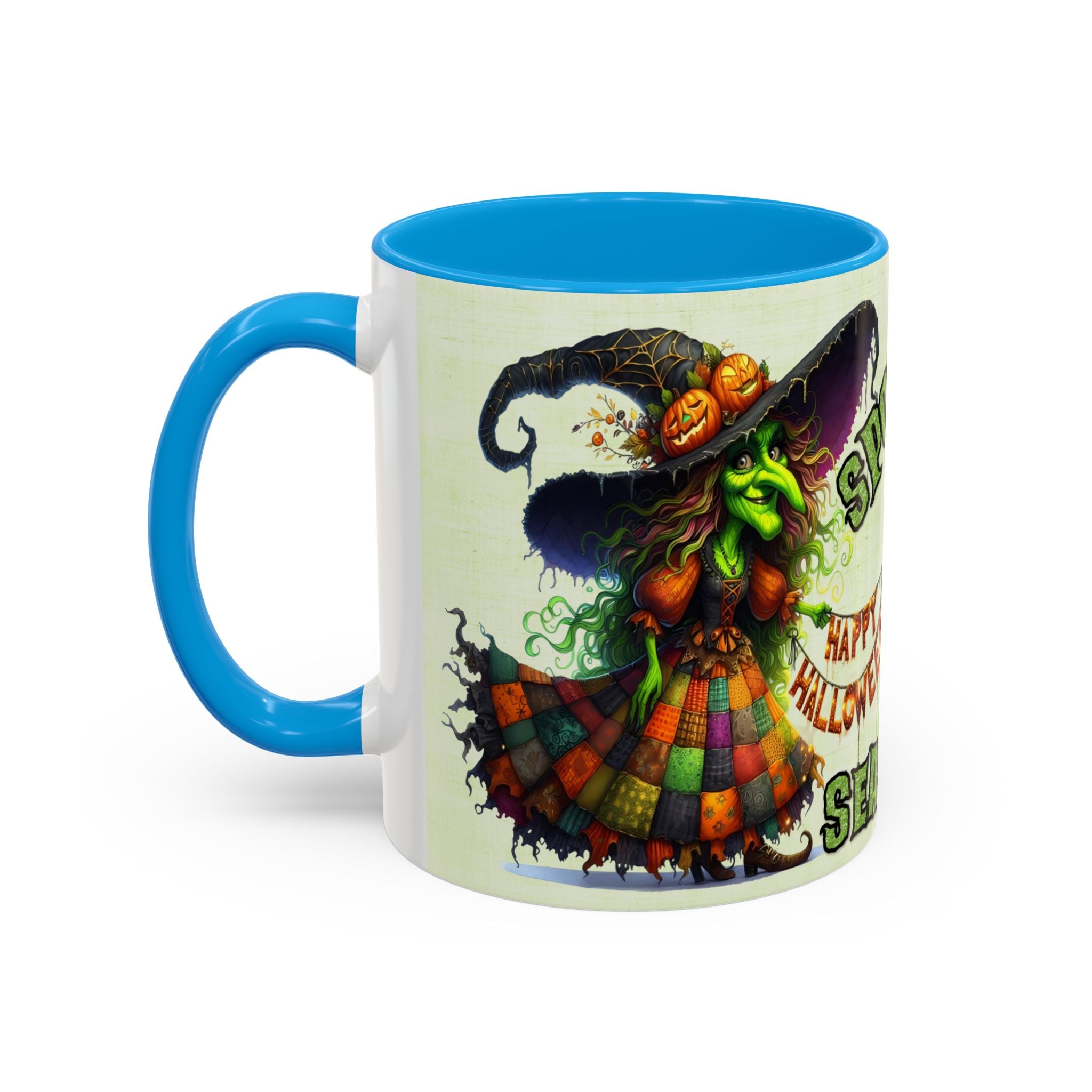 Spooky Season Witch Mug – Halloween 'BeWitched, Fright, Spells' 11oz/15oz