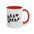 Local Murder Accent Coffee Mug — Cute Crow Flock "Not A Real Murder" Illustration