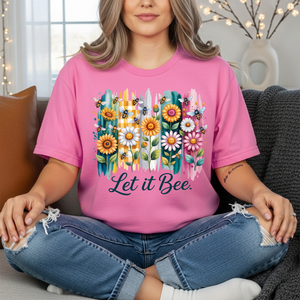 Let It Bee Graphic Tee | TheCraftNook TheCraftNook