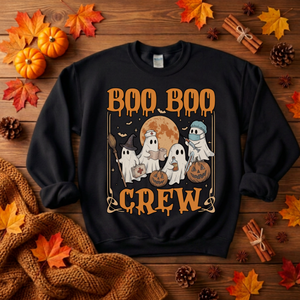 Boo-Boo Crew Sweatshirt TheCraftNook
