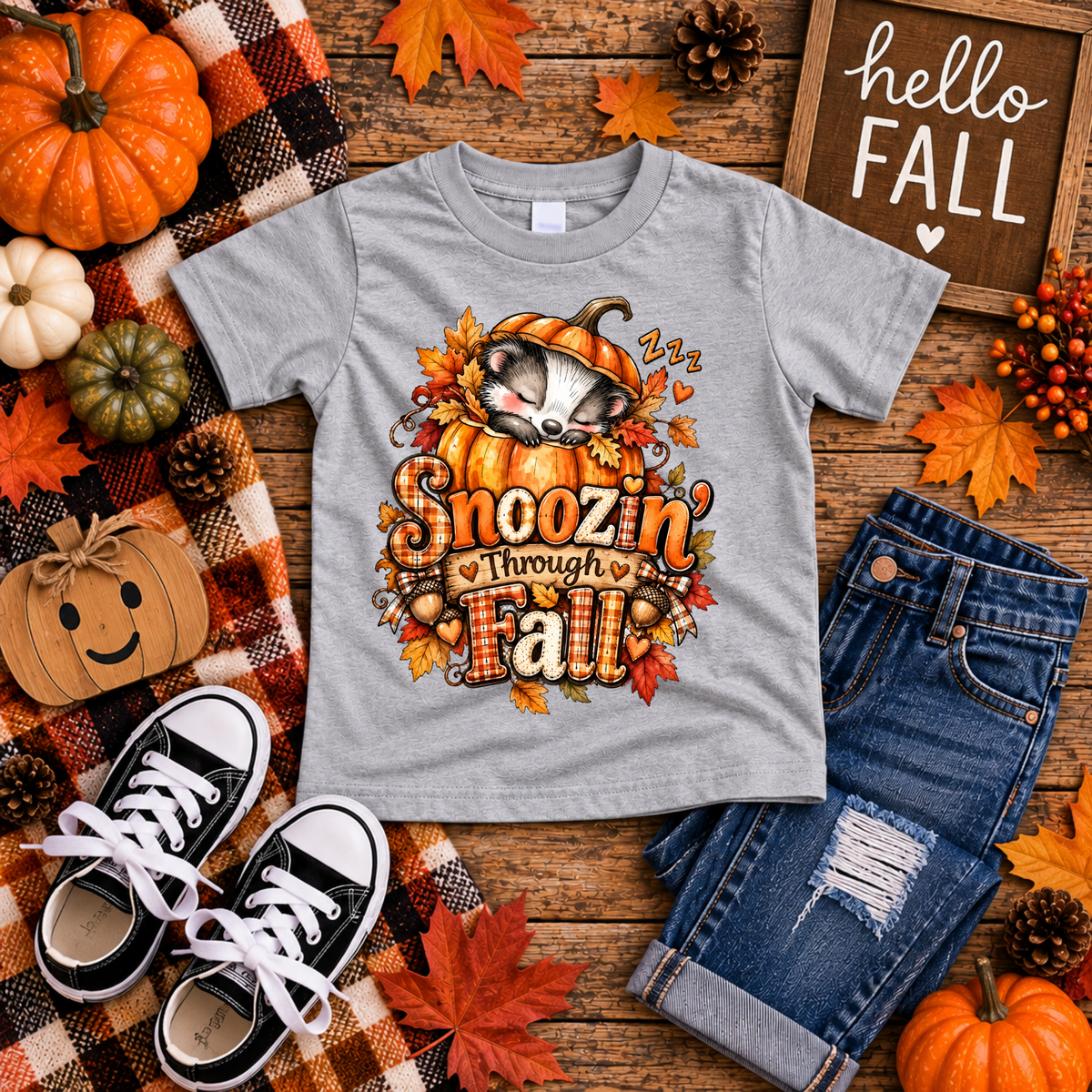 Kids Snoozing Through Fall TheCraftNook