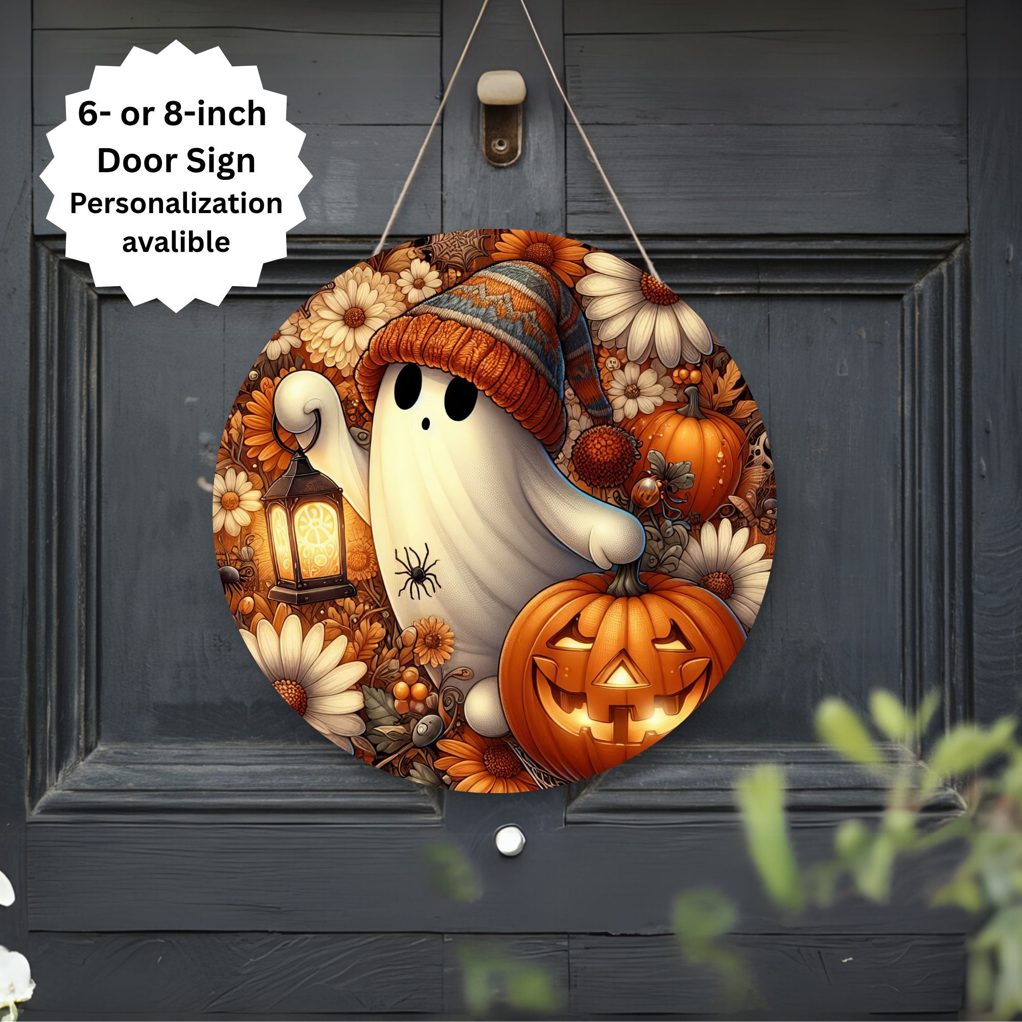Spooky season Halloween Door signs