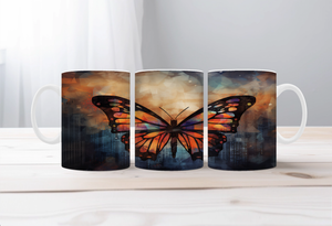 Butterfly Mugs. Two Sizes and Multiple images to choose from. TheCraftNook