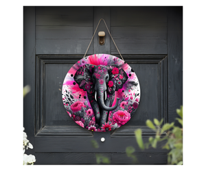 Good Vibes, Good Luck Elephant Sign TheCraftNook