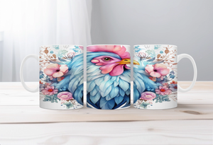 Country Coop Chicken Mug TheCraftNook
