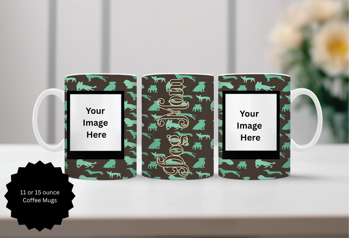 Mother's Day Mugs Human and Fur. TheCraftNook