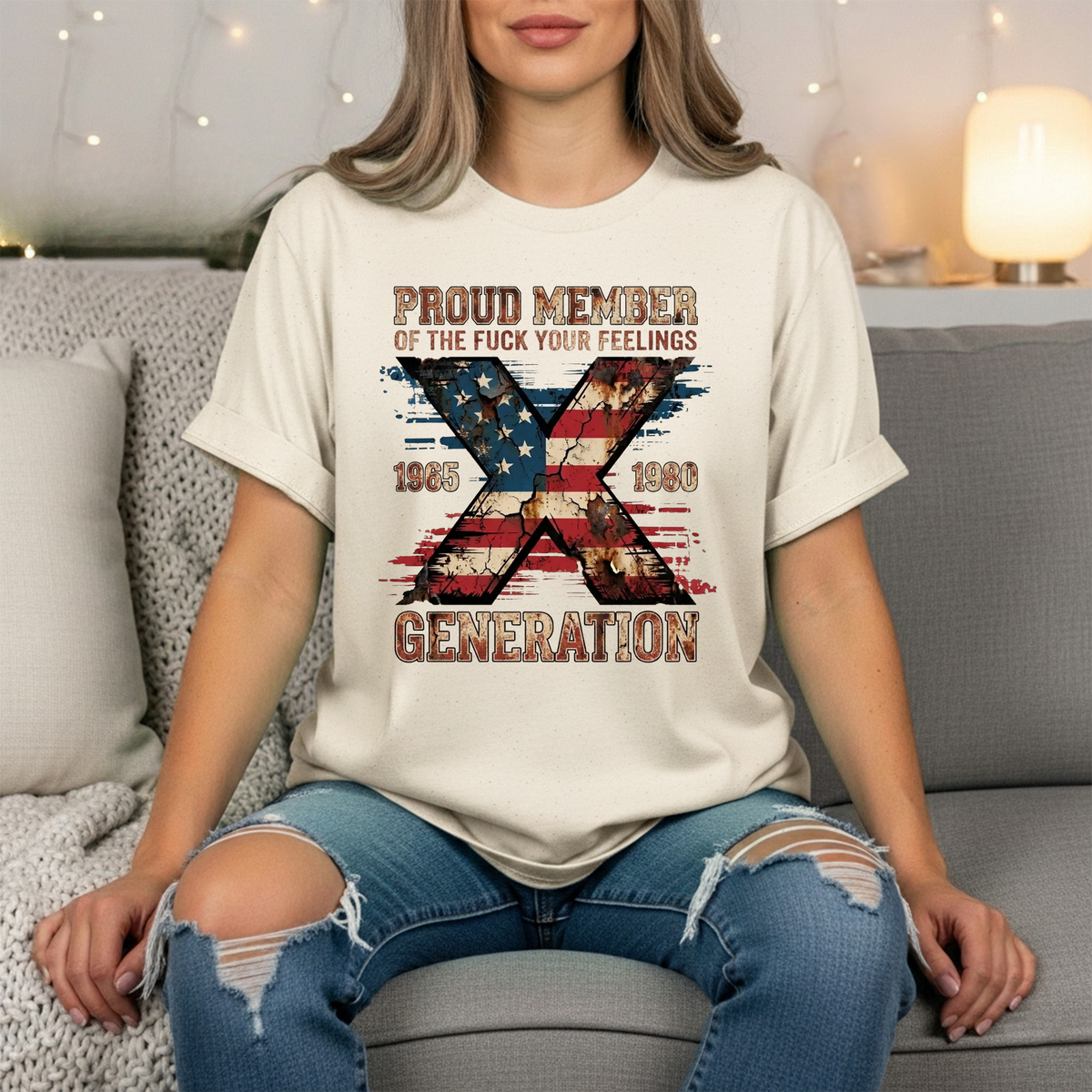 Gen X Graphic Tee | Funny Generation X Shirt TheCraftNook