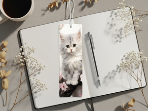 Aluminum Metal Bookmarks, Cat Images. A purr‑fect pause in your story TheCraftNook