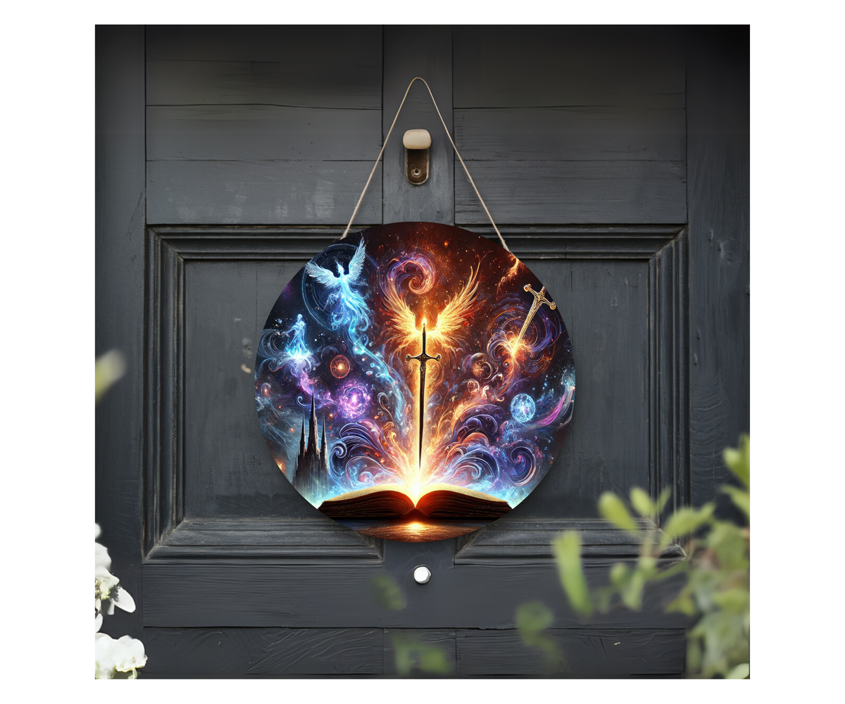 Book Nook Door Signs TheCraftNook