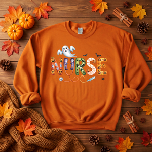 Nurse Boo Sweatshirt TheCraftNook