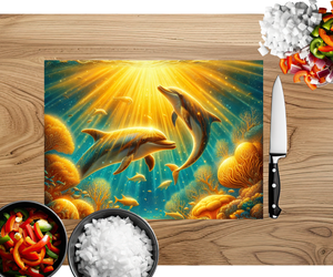 Make a Splash Dolphin Cutting Board TheCraftNook