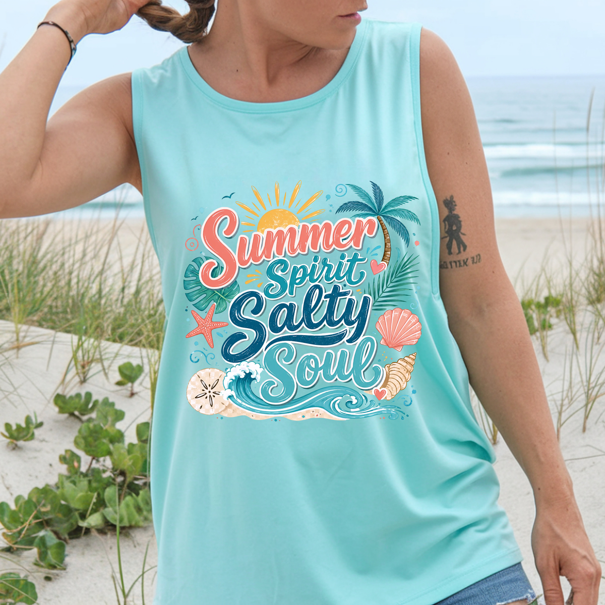 Summer Spirit Tank TheCraftNook