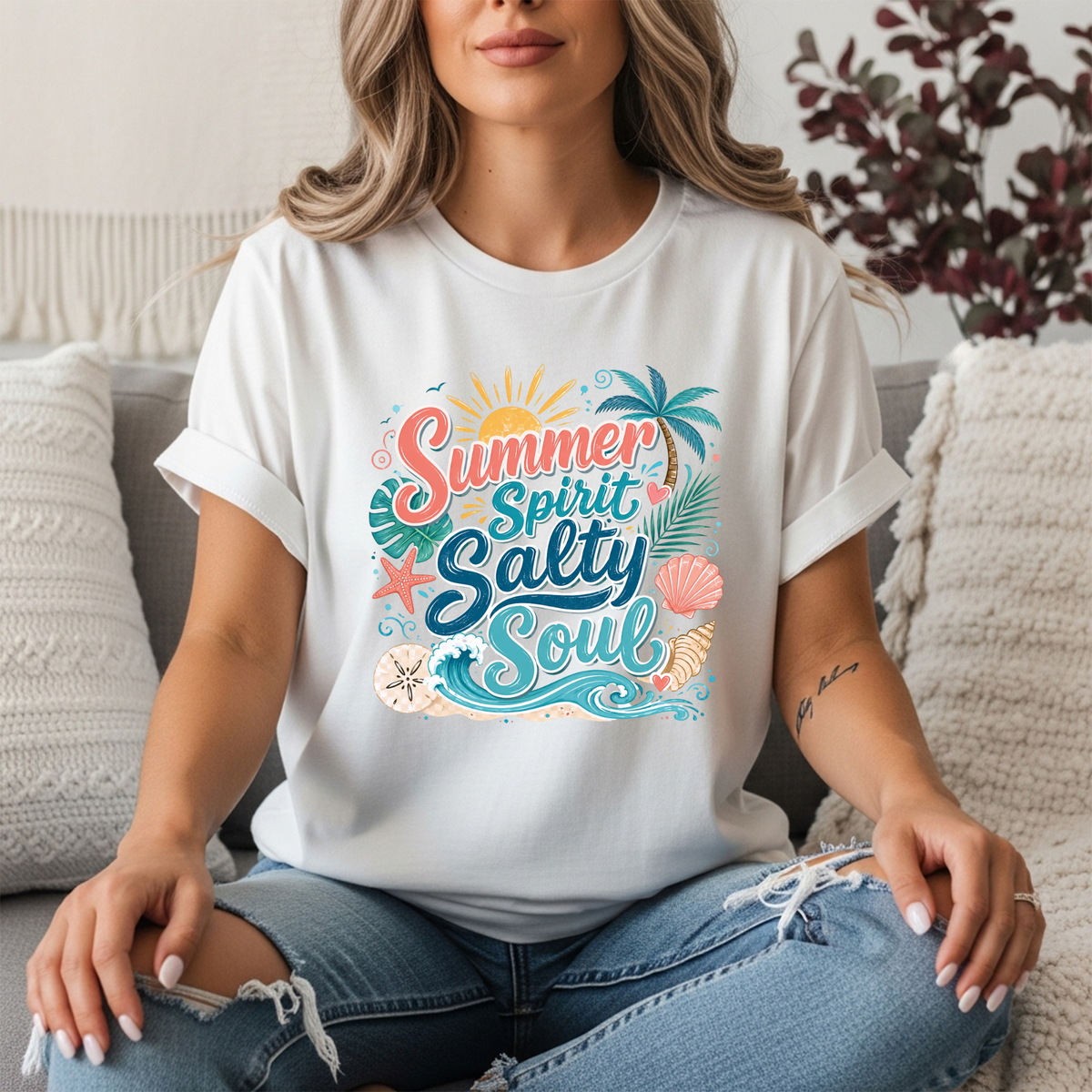 Summer Spirit Tee TheCraftNook