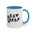 Local Murder Accent Coffee Mug — Cute Crow Flock "Not A Real Murder" Illustration