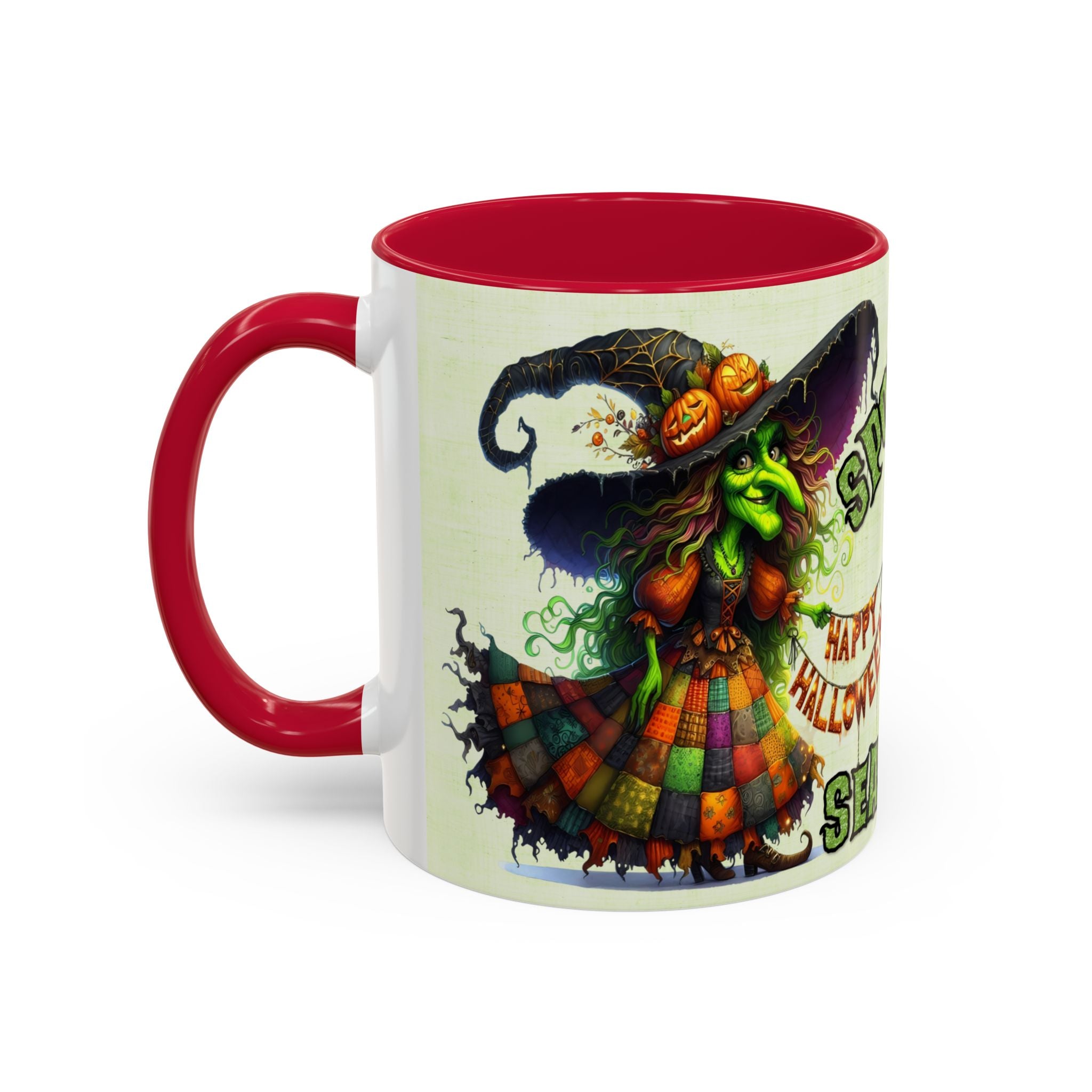 Spooky Season Witch Mug – Halloween 'BeWitched, Fright, Spells' 11oz/15oz