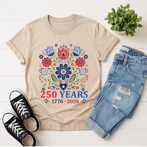 America 250 Years Graphic Tee TheCraftNook