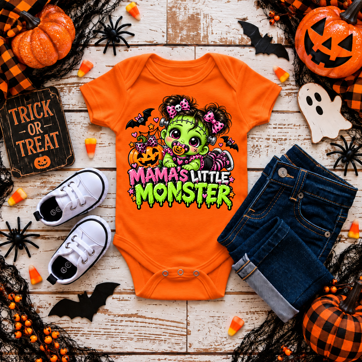 Mammas Little Monster Girl TheCraftNook