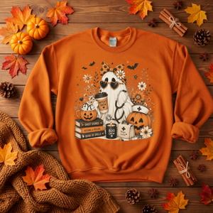 Spooky Season Caregiver Sweatshirt TheCraftNook