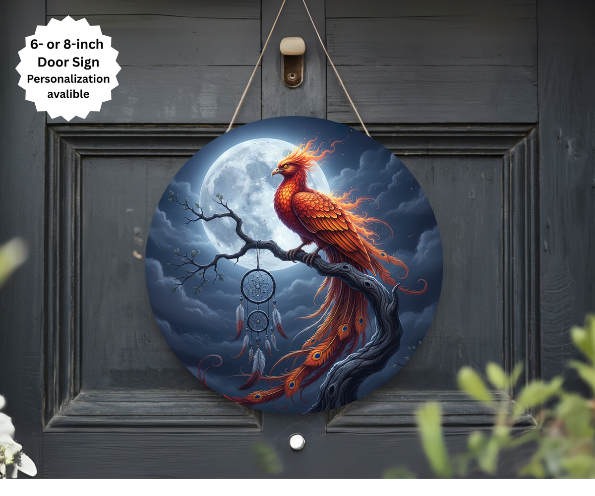 Phoenix Door Signs TheCraftNook