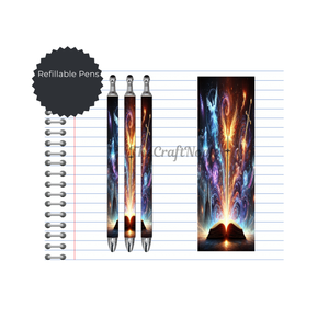Refillable Pens, Once Upon a Pen – Book Lover Writing Pen. Multiple options and Images available TheCraftNook
